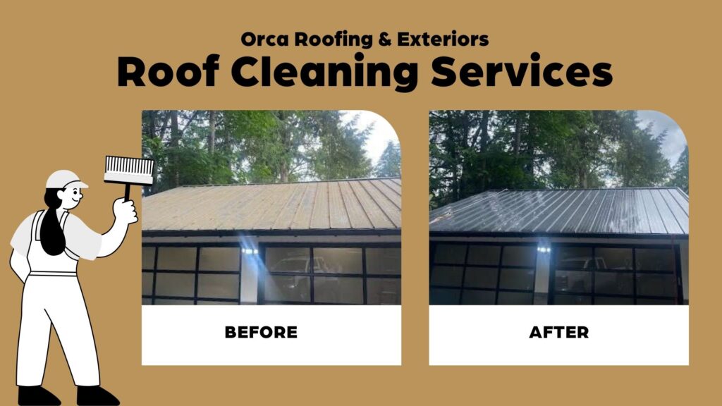 Roof Cleaning Services in the Puget Sound Region